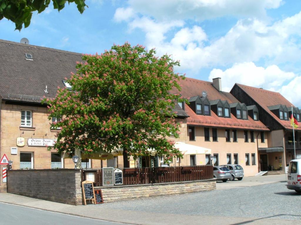 Gasthof Landhotel Gruener Baum Cadolzburg Exterior foto